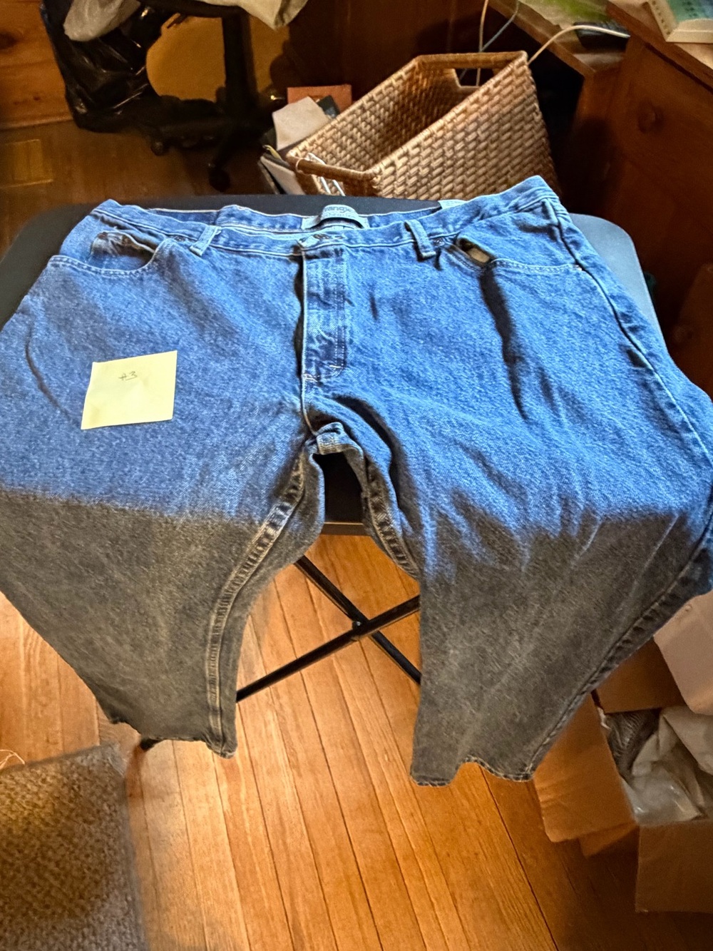 Classic Blue Wrangler Authentics Denim Jeans